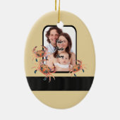 Personalisierte Krabbe Keramikornament (Hinten)
