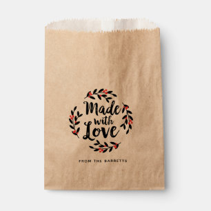 Personalisierte Kraft aus Liebe Geschenktütchen