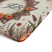 Personalisierte Krängscheibe Schneidebrett (Ecke)