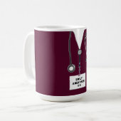 Personalisierte Krankengeschenke Kaffeetasse (Vorderseite Links)