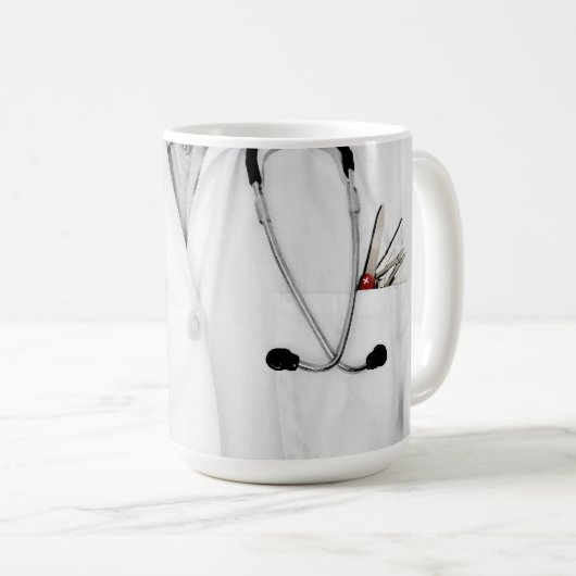 Personalisierte Krankengeschenke Kaffeetasse (VorderseiteRechts)