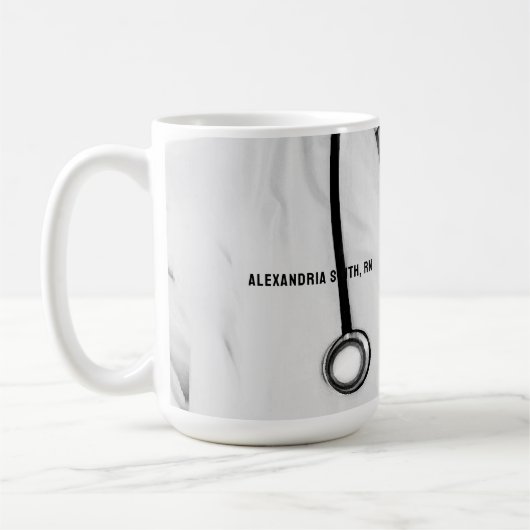 Personalisierte Krankengeschenke Kaffeetasse (Links)