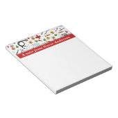 Personalisierte Krankengeschenke Notizblock (angewinkelt)