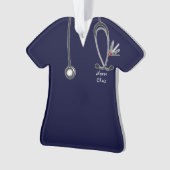 Personalisierte Krankengeschenke Ornament (Vorderseite)