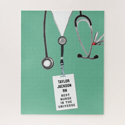 Personalisierte Krankengeschenke Puzzle (Vertikal)