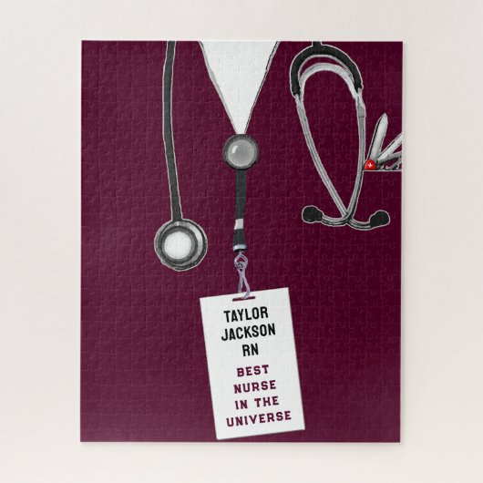 Personalisierte Krankengeschenke Puzzle (Vertikal)