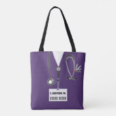 Personalisierte Krankengeschenke Tasche (Rückseite)