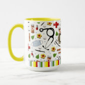 Personalisierte Krankengeschenke Tasse (Links)
