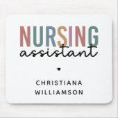 Personalisierte Krankenpfleger Mousepad (Vorne)