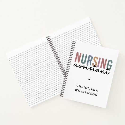 Personalisierte Krankenpfleger Notizblock (Innenseite)