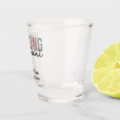 Personalisierte Krankenpfleger Schnapsglas (Rechts)