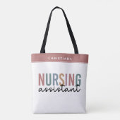 Personalisierte Krankenpfleger Tasche (Rückseite)