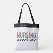 Personalisierte Krankenpfleger Tasche (Rückseite)
