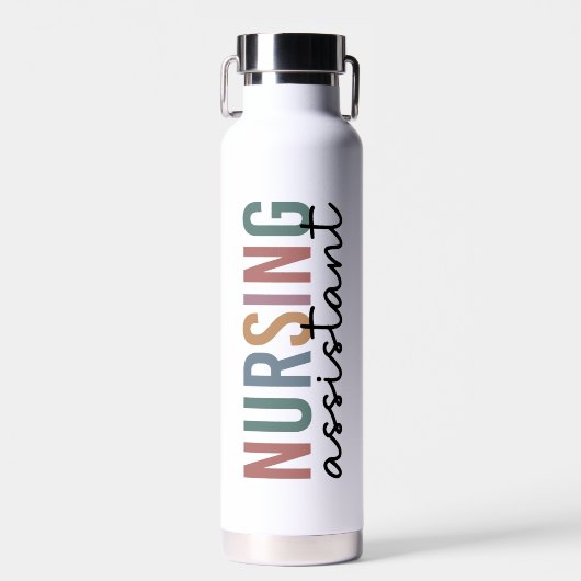 Personalisierte Krankenpfleger Trinkflasche (Vorne)