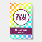 Personalisierte Krankenpflegerkarte Ausweis (Vorderseite)