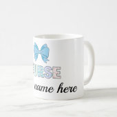 Personalisierte Krankenpflegertasse Kaffeetasse (VorderseiteRechts)