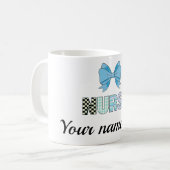 Personalisierte Krankenpflegertasse Kaffeetasse (Vorderseite Links)