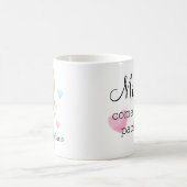 Personalisierte Krankenschwester des blonden Kaffeetasse (Mittel)