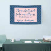 Personalisierte Krankenschwester; du darfst keine Banner (Messeveranstaltung)