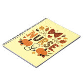 Personalisierte Krankenschwester - Niedliche Kürbi Notizblock (Linke Seite)