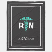 Personalisierte Krankenschwester RN Caduceus Medic