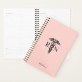 Personalisierte Krankenschwester Rosa Rosa Medizi Planer (Anzeige)