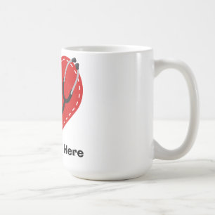 Personalisierte Krankenschwester-Tasse Kaffeetasse