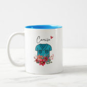 Personalisierte Krankenschwester Tasse mit Namen / (Links)