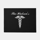 Personalisierte Krankenschwestermedizinischer Fußmatte (Vorderseite)