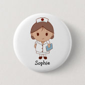 Personalisierte Krankenversicherung Button (Vorderseite)