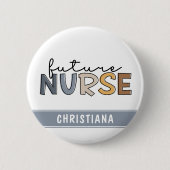 Personalisierte Krankenversicherung | Geschenke fü Button (Vorderseite)