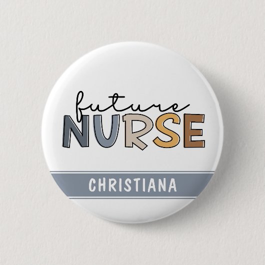 Personalisierte Krankenversicherung | Geschenke fü Button (Vorderseite)
