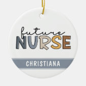 Personalisierte Krankenversicherung | Geschenke fü Keramik Ornament (Vorne)