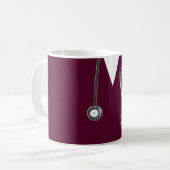 Personalisierte Krankenversicherung Kaffeetasse (Vorderseite Links)
