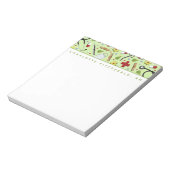 Personalisierte Krankenversicherung Notizblock (Rotiert)