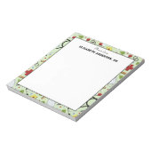 Personalisierte Krankenversicherung Notizblock (Rotiert)