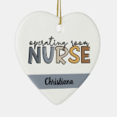 Personalisierte Krankenversicherung oder Krankenve Keramik Ornament (Rechts)