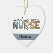 Personalisierte Krankenversicherung oder Krankenve Keramik Ornament (Links)