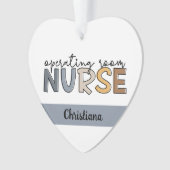 Personalisierte Krankenversicherung oder Krankenve Ornament (Vorderseite)