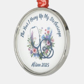 Personalisierte Krankenversicherung Ornament Aus Metall (Links)