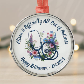 Personalisierte Krankenversicherung Ornament Aus Metall