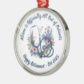 Personalisierte Krankenversicherung Ornament Aus Metall (Links)