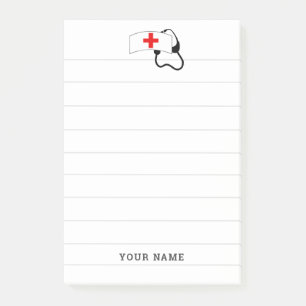 Personalisierte Krankenversicherung Post-it Klebezettel