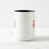 Personalisierte Krankenversicherung Retro Custom R Tasse (Zentrum)