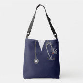 Personalisierte Krankenversicherung Tragetaschen Mit Langen Trägern (Rückseite)