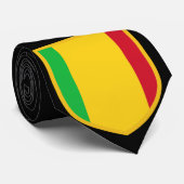 Personalisierte Krawatte der Mali-Flagge (Gerollt)