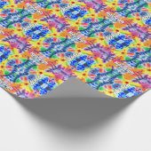 Personalisierte Krawatte Geschenkpapier (Ecke)