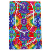 Personalisierte Krawatte Mittlere Geschenktüte (Vorderseite)