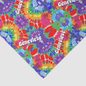 Personalisierte Krawatte Seidenpapier (Detail)