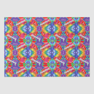 Personalisierte Krawatte Seidenpapier